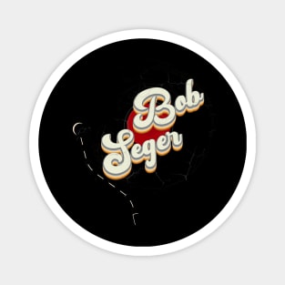 Robert Clark Seger // Vinyl Vintage Aesthetic Magnet